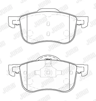 JURID 573003J Fren Balatası Volvo S60 Ön  8634921