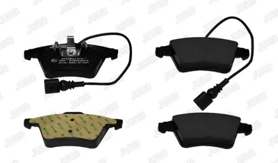 JURID 573391J Fren Balatası Vw Touareg Cayenne Ön 16  7L6698151B