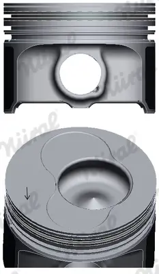 NURAL 87-114907-30 Piston Vw 1.9 Sdi Caddyıı 3.4  Aqm,Ayq 050 80,00mm 038107065CK