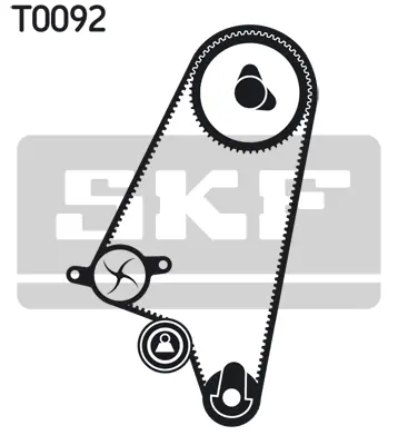 SKF VKMC 90001 Triger Seti+Devirdaim 1140784050, 1145A049, 1145A049S1, 1145A050, 1276178B00, 1276180D00, 1276184000, 1276184001, 1276184050, 1276184100