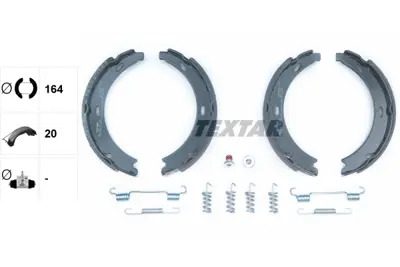TEXTAR 91057100 El Fren Balatası  171/203/209/414 A2034200120