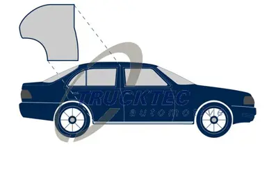 TRUCKTEC 02.53.274 Kapı Lastiği 202 Arka Sağ A2027301278