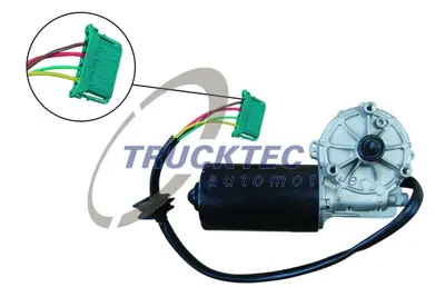 TRUCKTEC 02.58.040 Silecek Motoru 202 A2028200308
