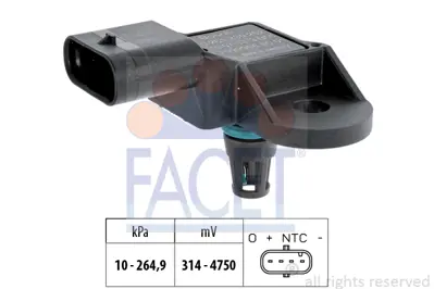 FACET 10.3242 Basınç Sensörü F-20/21/30/31/35  N-13 13627599906