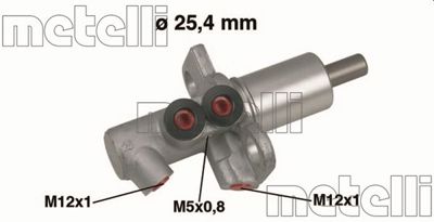 METELLI 05-0458 Ana Merkez Vw Passat 01-> 25.40 Lucas 8E0611021
