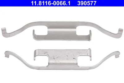 ATE 11.8116-0066.1 Balata Sacı  E-30/32/34/36/46/87 Arka Tek 34211157046