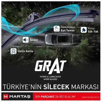 GRAT VG5353 Silecek Seti Skoda Fabıa Praktik Roomster 530-530mm 21-21 530MM