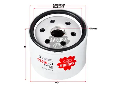 SAKURA C-16260 Yağ Filitresi 15400RZ0G01