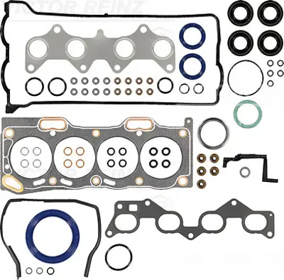 VICTOR REINZ 01-52845-01 Takım Contası 93 00 Corolla 1.3 1.4 16v +Keçe  Karter Contası *4e Fe* 04111-11141