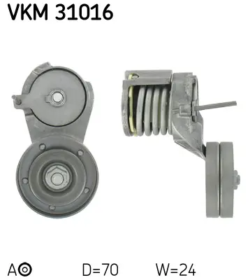 SKF VKM 31016 Alternator Gergi Rulmanı (Kutuklu) Bora (00 05) Golf Iv Octavıa Toledo Iı Leon 1.4 16v 1.6 1.6 16v 032145299A