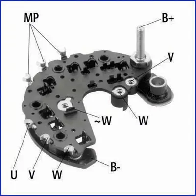 VALEO 593304 Dıot Koprusu Peugeot Renault 7701043801 7701043902