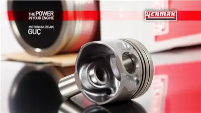 YENMAK 71-07904-001 Gomlek+pıston+segman Kıt Std (76.00mm) R9 R12 1400 (Goetze Tıp Segmanlı) 7702131137