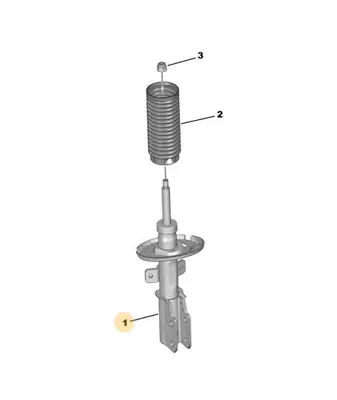 PSA 9819718780 On Amortısor Sagsol 3551783 3646244 9819718680 9819718780 9830390980 9836880980 YL00317980 YL00731080
