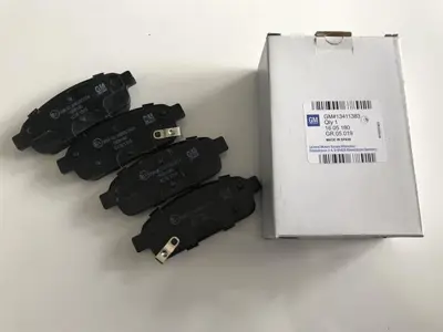 GM 13411383 Arka Fren Balatası Cruze Astra J 101720449 1300867 1311383 13237752 13237765 13237766 13237767 13237768 13300867 13300868