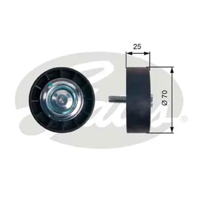 GATES T36402 Alternator Gergı Rulmanı Ducato Boxer  Jumper 2.8 1994-> 500344132 6453FL