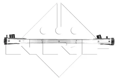 NRF 50270 Scanıa R-Serıe 12.7d 07- Radıator Radıators Alu Brazed Truck Wıthout Frame 2027572