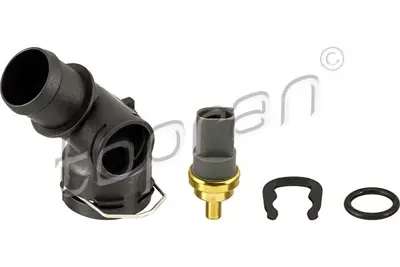 TOPRAN 111236001 Radyator Hortum Flansı (Musluk) Caddy3 1.9tdı 04-> 1K0121049CG, 1K0121051J, 1K0121086AN, 1K0122291AD, 1K0122291BS, 1K0122291D