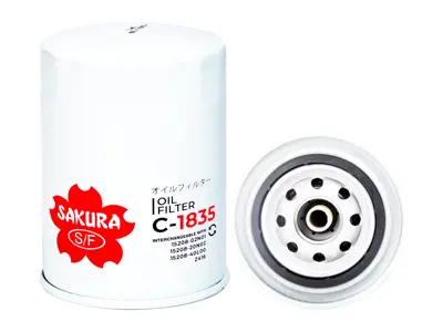 SAKURA C-1835 Yag Filitresi 100325, 1109G8, 1109W3, 1112651, 1112652, 111782B, 1213439, 132578, 1354828, 1363159