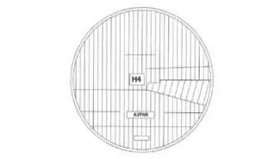 AYFAR 11519 Far Camı Bombe Cam Yuvarlak Volvo F12 Em