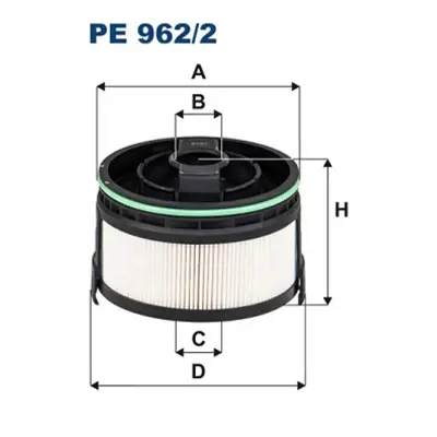 FILTRON PE 962/2 Yakıt Filitresi W205 17> C257 17> W213 17> C238 17> W222 17> A6540920200