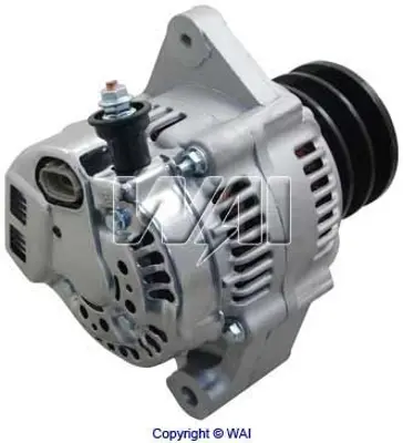 WAI 12346N Alternator Denso Ir/If 55 Amp/12 Volt, Cw, 2 Oluklu Kasnak, 12:00 Fıs Saat R9273