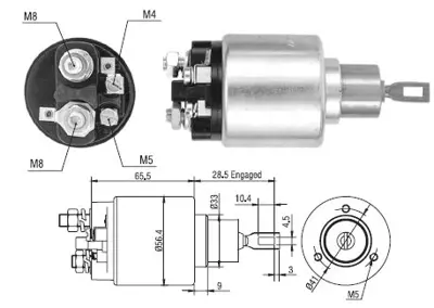 BOSCH 0331303035 Mars Otomatıgı 12v 3 Delık Mb (83...) 1526210 1526910 A0001526210 A0001526910