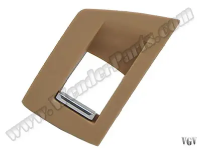 BMW 51417225891 Cam Düğme Çerçevesi F-10-11 Bej Sol 51417225891