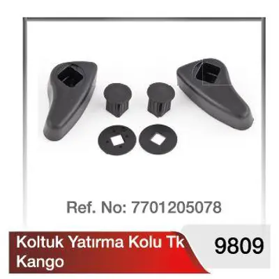 YILMAZ 9809 Koltuk Ayar Kolu Takım Kangoo 