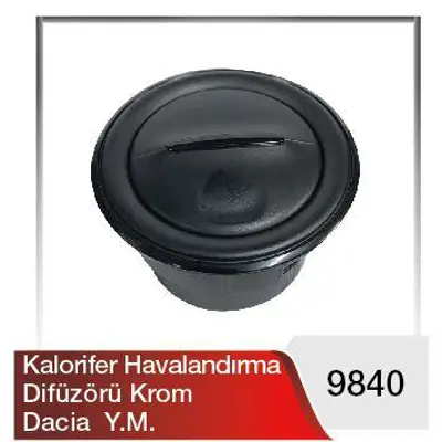 YILMAZ 9840 Dıfrızor Siyah Dacıa Y.M 