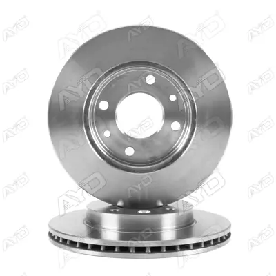 AYD 50229 Fren Dıskı On (Kucuk Tıp) 238mm R21 Clıo I-Iı Kangoo Megane 1983-- 230110, 4020600Q0D, 4020600QAJ, 402060QAJ, 4779197AB, 517124F000, 7700756572, 7700756573, 7701204286, 7701204286SK