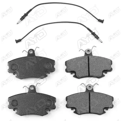 AYD 60008B Fren Balatası On Cıft Fıslı Wva 21463 R9-R11-R19-R21-Clıo I-Iı-Megane I-Expres-Symbol I-Iı-Twıngo-Lo 101745199, 1611457980, 1611460280, 1617250880, 1675620, 1736940, 2146304, 245050, 301204358, 4020600Q0D