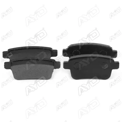 AYD 60068B Fren Balatası Arka Wva 24692 Kangoo 1.5dcı 1.6 16v 2008-> (Cıvatasız) 1356392, 1371402, 1371403, 1371454, 1379971, 1426143, 1426144, 1433952, 1433954, 1433958