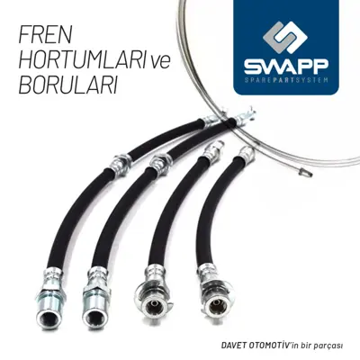 SWAPP 40076 Fren Hortumu Arka Renault Master I - Master Iı Movano 34341163565 4280673 4403662 4418187 4418188 4620100Q0D 4620100QAE 4620400QAE 4814Z9 4D0611715B