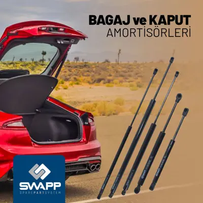 SWAPP 87160 Bagaj Amortısoru Sandero 07> 132693 132701 4B0823359C 51247148902 6001011190 60612565 60622167 62117932 7700366525 7700655167