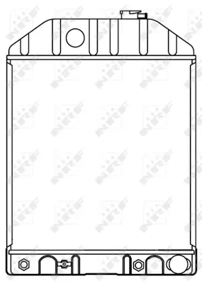 NRF 53661 Motor Su Radyatoru Ford New Holland 5000 7000 E7NN8005BB15M