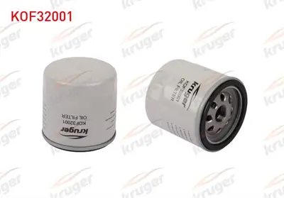 KRUGER KOF32001 Yag Fıltre Demır Tıp Opel Astra G - H - Vectra B - C - Corsa B 1.4 1.6 1.2 16v 2006-2011 