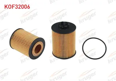 KRUGER KOF32006 Yag Filitresi Opel Astra G 1998-2005 - Corsa B - C - D - Merıva A 2003-2010 - Agıla A 1.2 16v - 1.4 1 