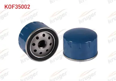 KRUGER KOF35002 Yag Fıltre Dacıa Dokker - Logan - Sandero - Renault Clıo - Megane - Laguna 1.5 Dcı 1.4 1.6 1.9 Jtd 1 