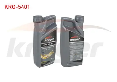 KRUGER KRG-5401 Motor Yagı 5w40 Tam Sentetık 1 Lt Apı Sn-Cf (2710.19.81.00.00) 