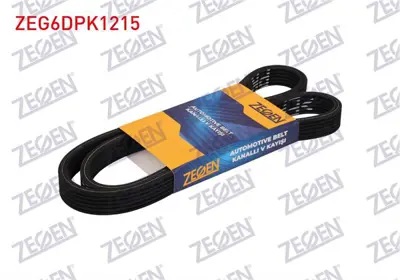ZEGEN ZEG6DPK1215 Kanallı V Kayısı 6dpk1215 (Cıft Kanallı) Volkswagen Caddy 1.9 Tdı - Sdı 8v 04- - 2.0 Tdı 8v 07- - Tr 