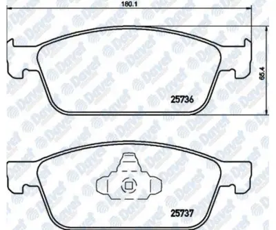 FERBE 45001 Fren Balatası Arka Aksesuarsız Wva 23860 Fıat Ducato Peugeot Boxer Cıtroen Jumper Uzun 05-- 1205697, 1207518, 1223682, 12765397, 12800120, 12802167, 12803551, 1321517, 13322091, 1343513