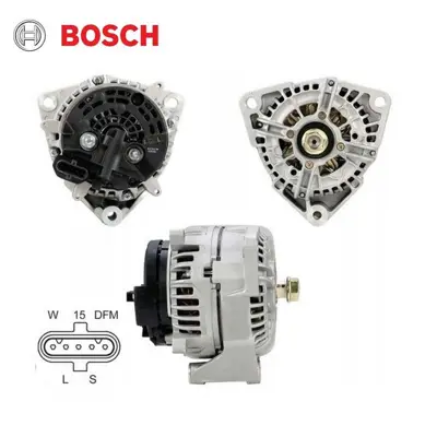 BOSCH 1986A01851 Alternatör 10297421 10480384 111542702 111547202 111549302 1120211 1120213 1122105 1124015 1127350