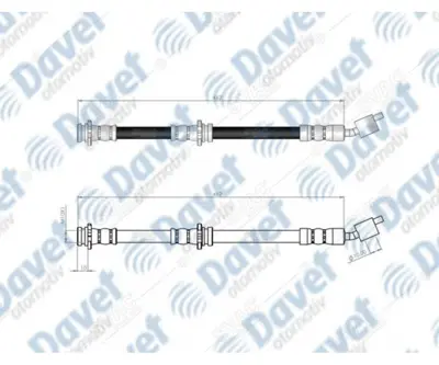 SVAC 73-0106 Fren Hortumu On Sağ Nıssan Almera 02-06 46210BN80A