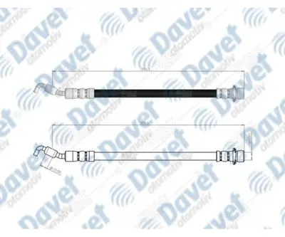 SVAC 760181 Arka Sol Fren Hortumu Rav4 Iıı 07-13 Rav4 Iv 2.0-2.2-2.5 Hybrıd 13-> 4861701070 9094702E21 9094702E58 9094702E59 9094702F52 9094702F59 9094702G80 90947A2045 9O947O2E59 9O947O2F52