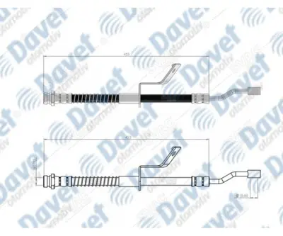 SVAC 800142 On Sol Fren Hortumu I20 08-> 587311J000