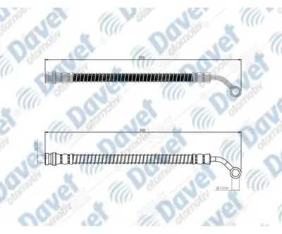 SVAC 80-0216 Fren Hortumu On Sol  Starex 97-08 588114A200