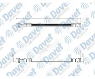 SVAC 800269 Arka Dıs Fren Hortumu H-1 Abssız  08-> 587374H000