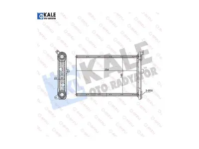 KALE 346755 Kalorıfer Radyatoru Bmw E87 E90 F26 F25 E84 E92 E91 E81 6023003, 8FH351333224, 70526, 9128953, 64119128953, 64119123506, 64116941991, 64116934783, 9123506, 6941991