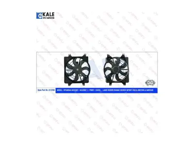 KALE 413700 Klima Fanı Komple Accent 1994 2000 (Yumurta Kasa) 2538025000, 2358025000, 253502500, 2538025200, 2538017800, 2535025000, 2523125000, 9773022000, 9773022050, 2538622040