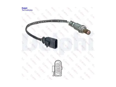DELPHI ES21097-12B1 Lambda Sensoru 11> Golf7 Jetta Polo 1.2tsı 3F906262C